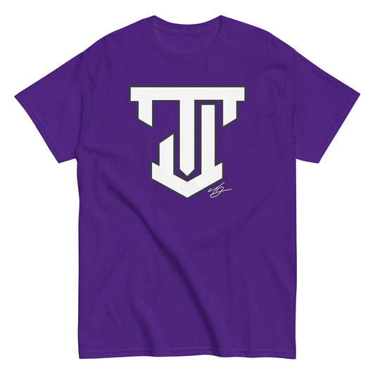 Brand Logo T-Shirt - Purple