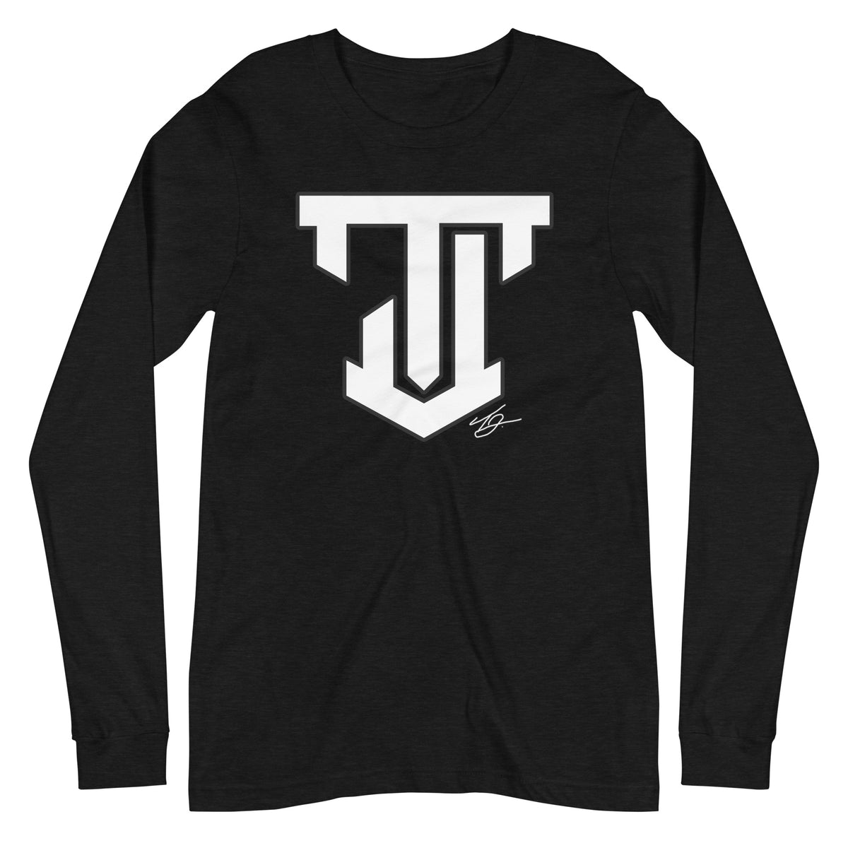 Brand Logo Long Sleeve - Black – TheoJacksonshop